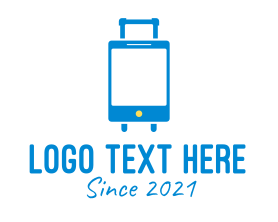 Travel - Smart Travel App logo design