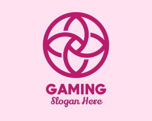 Pink Flower Spa  Logo