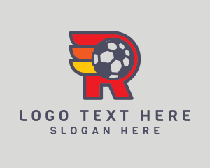 Sports - Football Sports Letter R logo design