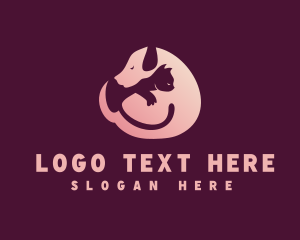 Kitten - Dog Cat Animal Veterinary logo design