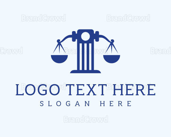 Elegant Tower Scales Logo