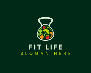 Healthy Fitness Exercise logo design