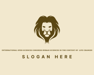 Savanna - Safari Lion Mane logo design
