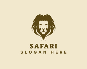 Safari Lion Mane logo design