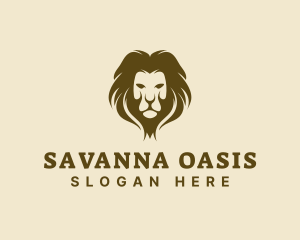 Safari Lion Mane logo design