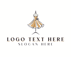 Fashion Dress Couture logo design