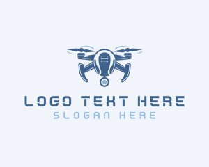 Multimedia - Aerial Drone Camera logo design