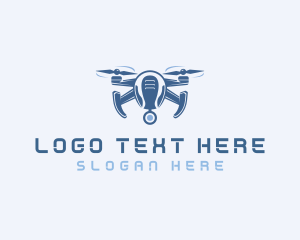 Photographer - Aerial Drone Camera logo design