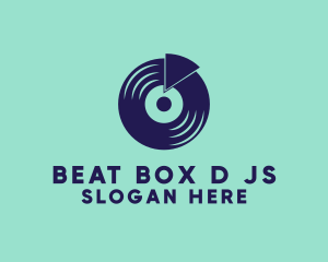 Dj - Music DJ Turntable logo design