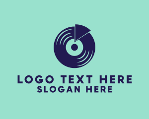 Festival - Music DJ Turntable logo design