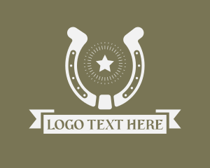 Shop - Horse Shoe Star logo design