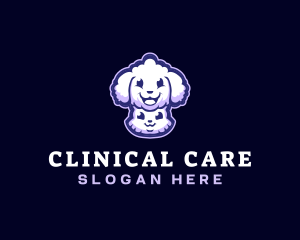 Pet Dog Cat Veterinary logo design