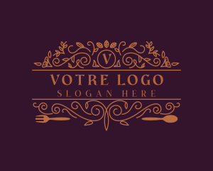 Eatery - Elegant Floral Restaurant logo design