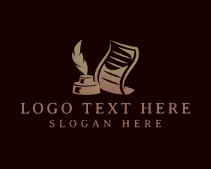 Paper Pen Ink  Logo