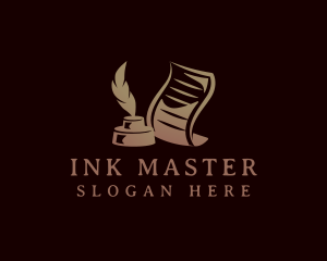 Paper Pen Ink  logo design