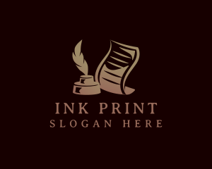 Paper Pen Ink  logo design