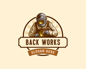 Welding Welder Repair logo design