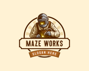 Welding Welder Repair logo design