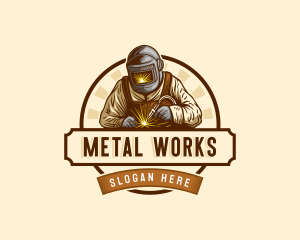 Metal - Welding Metal Repair logo design