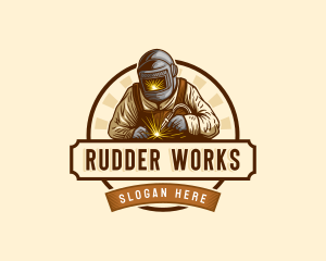 Welding Metal Repair logo design