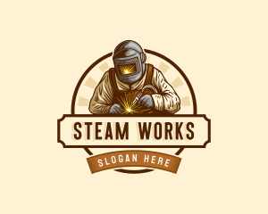 Welding Welder Repair logo design