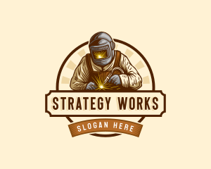 Welding Welder Repair logo design