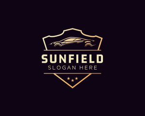 Fast - Shield Fast Car logo design