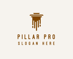 Architecture Firm Pillar logo design