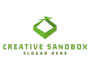 Sandbox - Snake Box Package logo design