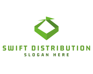 Distribution - Snake Box Package logo design