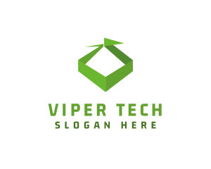 Viper - Snake Box Package logo design
