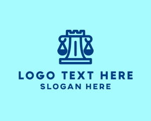 Paralegal - Fortress Law Firm logo design