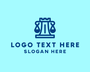 Law - Fortress Law Firm logo design