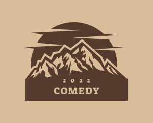 Mountain Climbing Summit  Logo