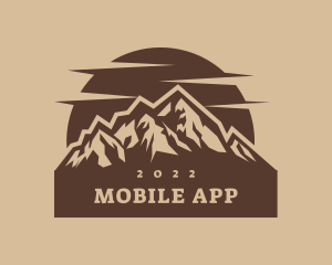 Mountain Climbing Summit  Logo