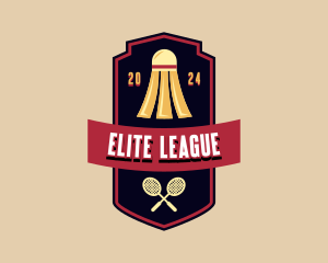 League - Badminton Varsity League logo design