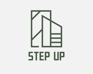 Stairs - House Interior Design logo design