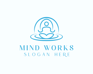 Zen Yoga Meditation logo design