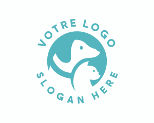 Veterinarian Animal Care Logo