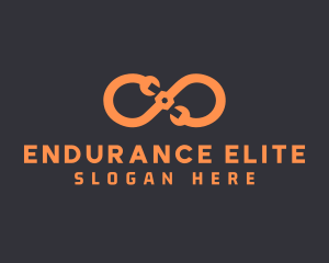 Orange Infinity Maintenance logo design