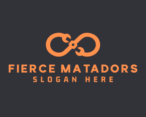 Orange Infinity Maintenance logo design