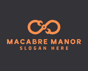 Orange Infinity Maintenance logo design