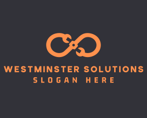 Orange Infinity Maintenance logo design