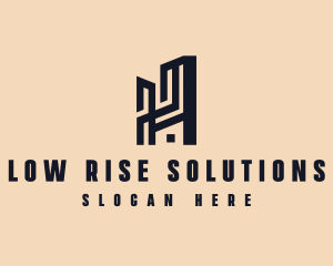 High Rise Building Property  logo design