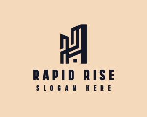 High Rise Building Property  logo design