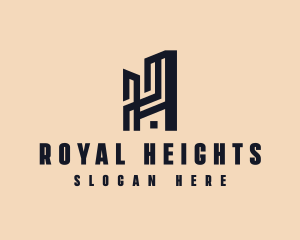 High Rise Building Property  logo design