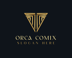 Premium Luxury Triangle Logo