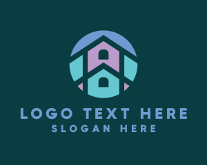 Home Residential Property Logo