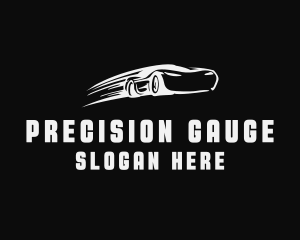 Gauge - Modern Speedy Car logo design