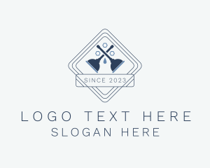 Clog - Droplet Plunger Plumber logo design